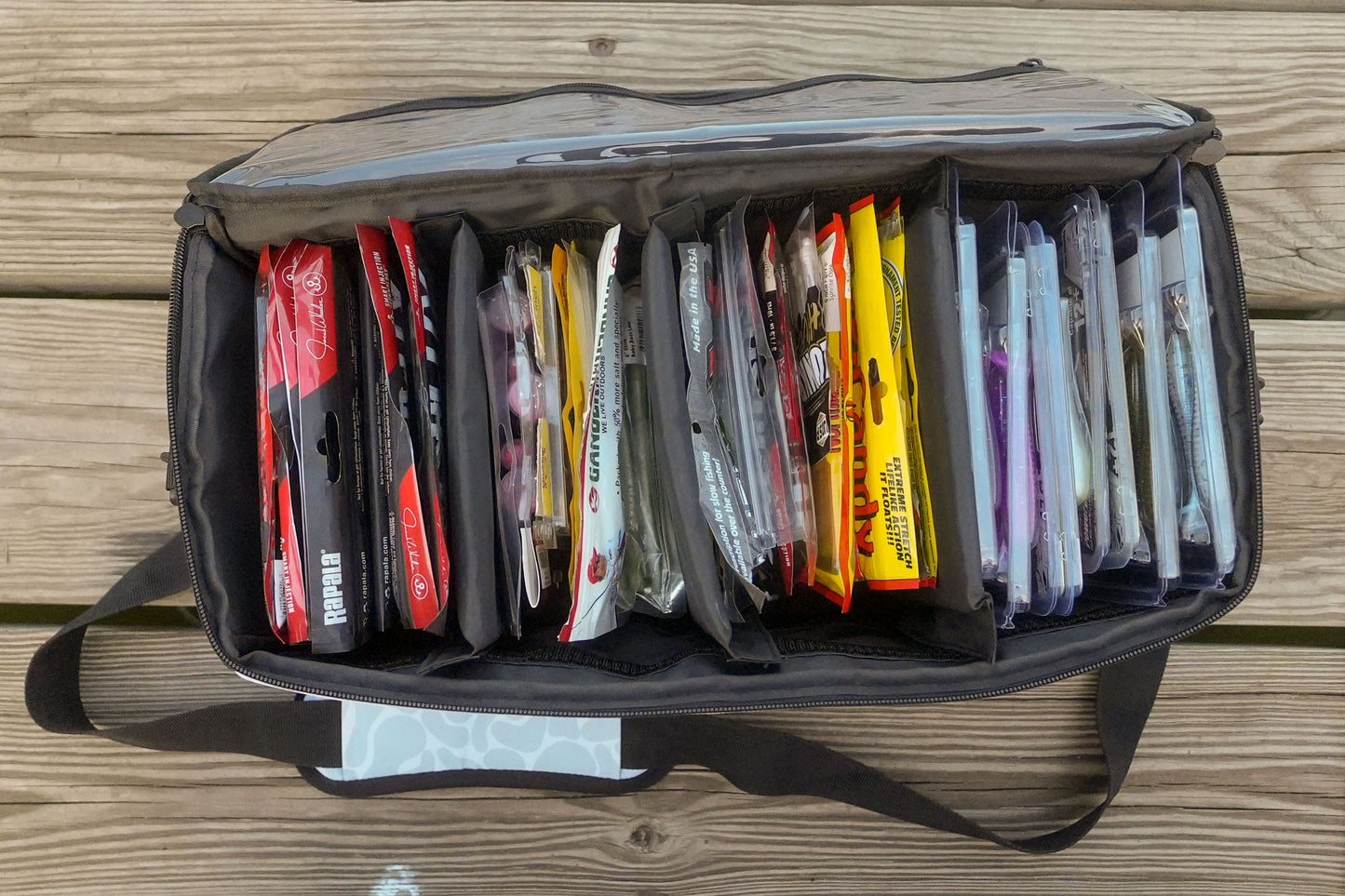 Large Soft Plastics Tackle Bag