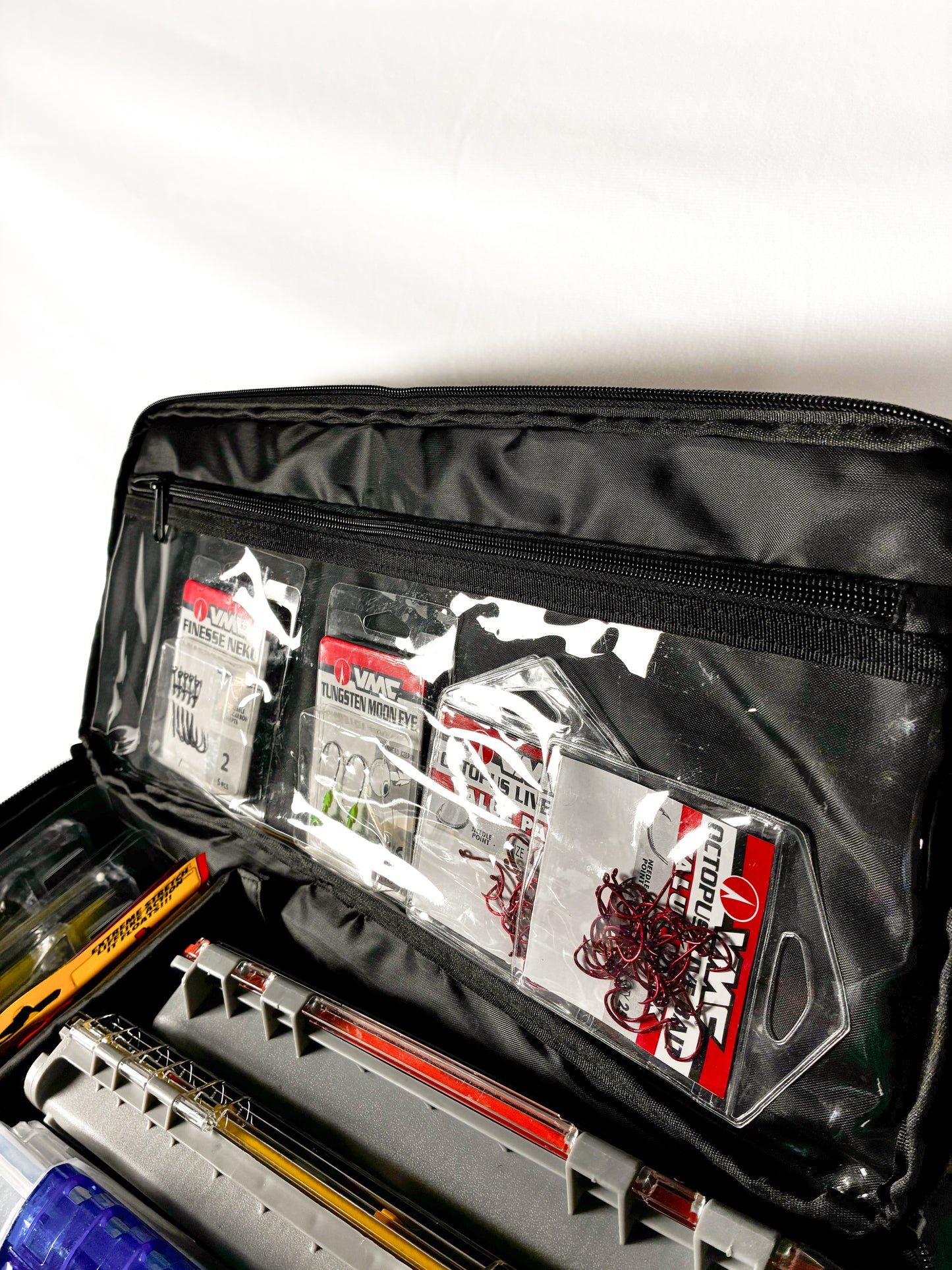 best tackle bag for soft plastics Large Soft Plastics Tackle Bag – North Shore Fishing Company